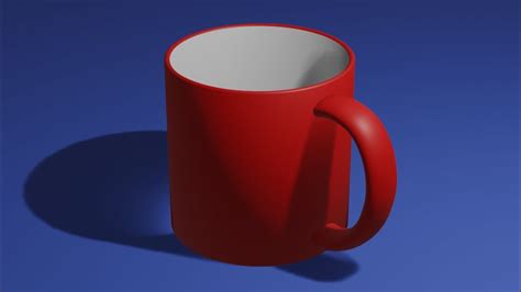 Blender 2 80 Novice Tutorial How To Make A Simple 3d Mug YouTube