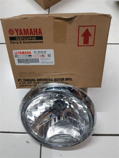 Lampu Depan Reflektor Yamaha Vixion Lama Assy Asli 3C1 H4310 02