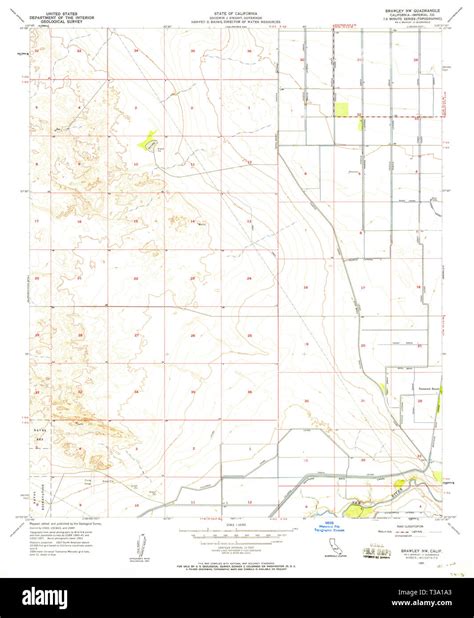 Brawley california map hi-res stock photography and images - Alamy