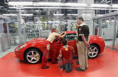 Inside the Ferrari factory