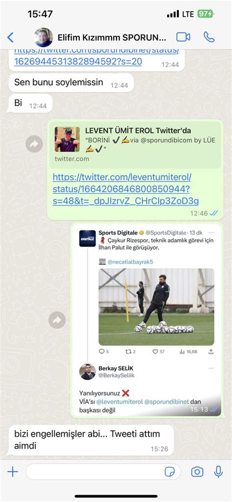 LEVENT ÜMİT EROL on Twitter RT BerkaySeliik Sözde 1 spor sitesi 1