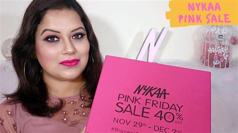 Nykaa Pink Friday Sale Ii Pink Box Unboxing Pink Friday Pink Box Pink