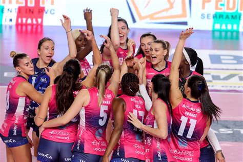 Serie A1 Femminile Allianz Vero Volley Milano Corsara A Bergamo