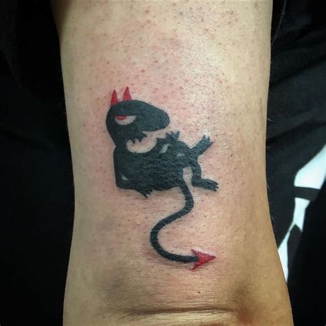 Little devil tattoo. by ovumink on DeviantArt