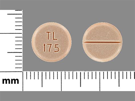 Pill Finder Tl 175 Peach Round