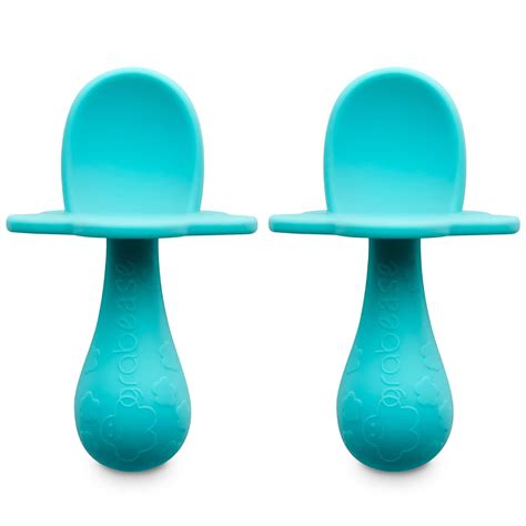 Grabease Baby Silicone Spoon Set For Baby Led Weaning First Stage