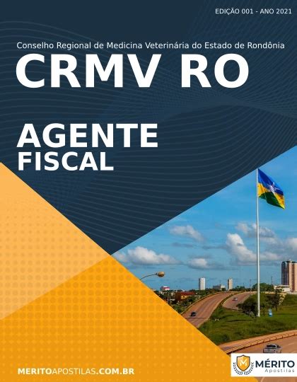 Apostila Agente Fiscal Concurso Crmv Ro M Rito Apostilas