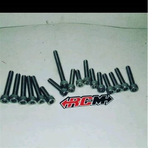 Jual Baut Baud L Stainless Stenlis Stenles Blok Kalter Mesin Rxking Rx