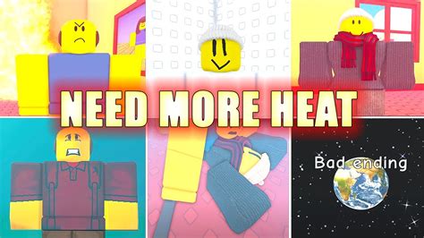 NEED MORE HEAT All Endings Badges And Full Walkthrough Roblox YouTube