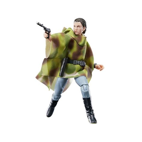 Star Wars The Black Series Return of the Jedi 40th Anniversary 6-Inch Princess Leia (Endor ...