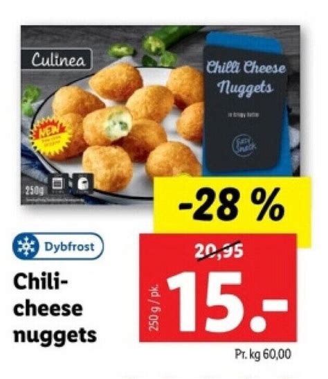 Chili Cheese Nuggets Tilbud Hos Lidl