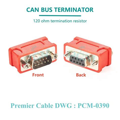 Db To Db Can Bus Termination Resistor Male To Female Buit In Ohm