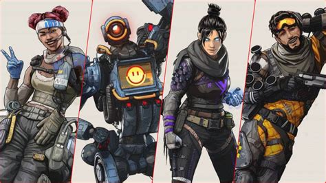 Apex Legends Estos Son Los Personajes Más Populares Del Juego [2020