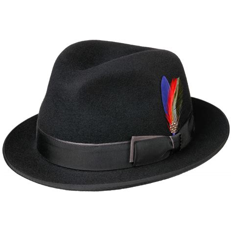 Chapeau Player Sandata Feutre Laine Noir Stetson Reference