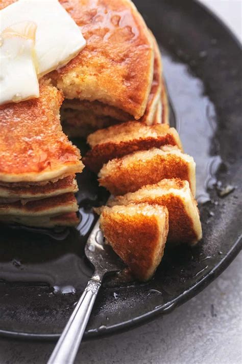 Fluffy Buttermilk Pancakes Creme De La Crumb