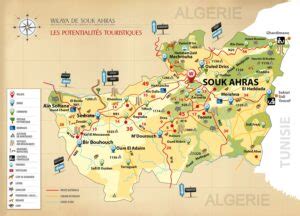 Quelles sont les daïras de la wilaya de Souk Ahras