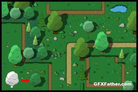 Unity Assets D Top Down Forest World Tileset V Gfxfather