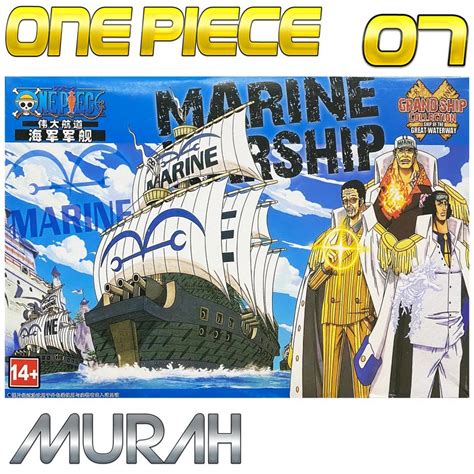 One Piece Ship Grandship Collection 07 Marine Warship Model Kits Budak