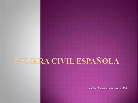 Guerra Civil Española Ppt