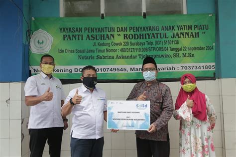 Hut Ke Ptpn Group Ptpn X Salurkan Bantuan Ke Panti Asuhan Ptpn X