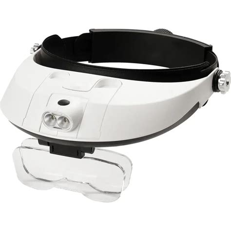 Lupa De Cabeça Com Led - Lupa de Cabeça Profissional com LED Branco Bumafer