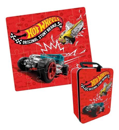 Rompecabezas X Piezas Lonchera Hot Wheels Cuotas sin interés