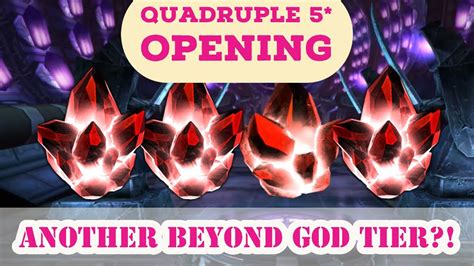 Mcoc Quadruple Five Star Opening Another Beyond God Tier Youtube