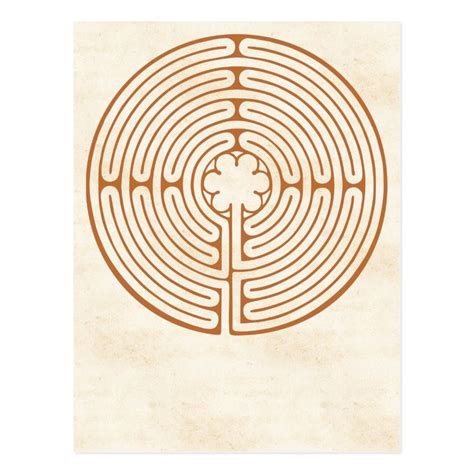 Chartres Labyrinth Postcard | Zazzle | Chartres, Labyrinth, Postcard