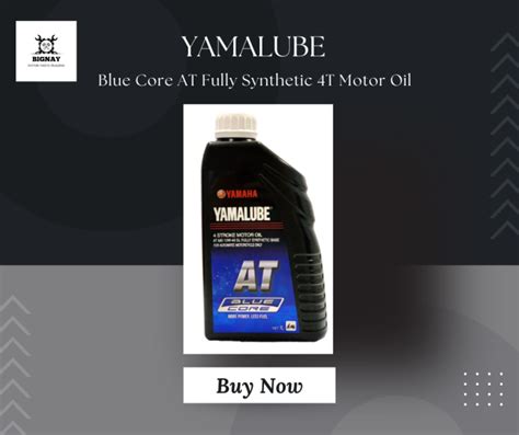 Yamalube Blue Core AT 4 Stroke Fully Synthetic Motor Oil 1 Liter