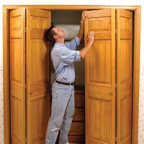 How to Fix Stubborn Bifold Closet Doors | The Family Handyman