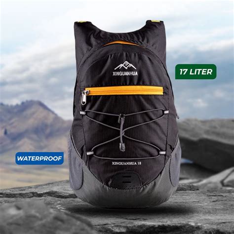 Jual Tas Gunung Lipat Waterproof 17 Liter Tas Ransel Gunung Lipat