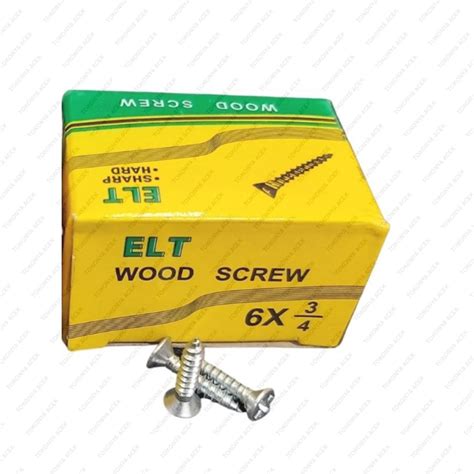 Jual Skrup Kayu Screw Fh Sekrup Engsel Elt Putih X