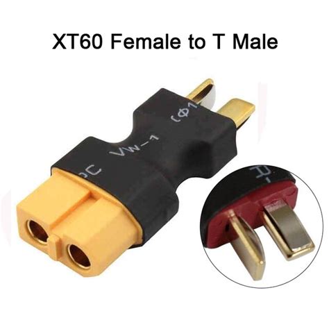 DXF Amass Adapter XT60 To XT90 EC5 EC3 TRX T Deans XT30U Female Male