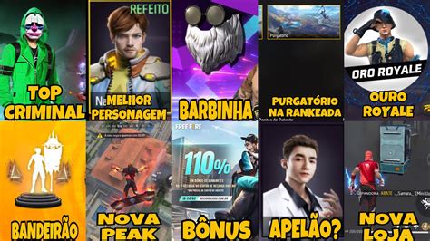 10 NOVIDADES QUE CHEGARAM NA NOVA ATUALIZAÇÃO DO FREE FIRE E VOCÊ NÃO