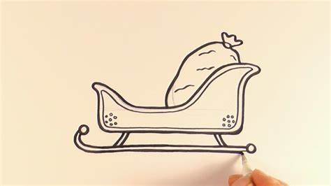 Sleigh Drawing Easy