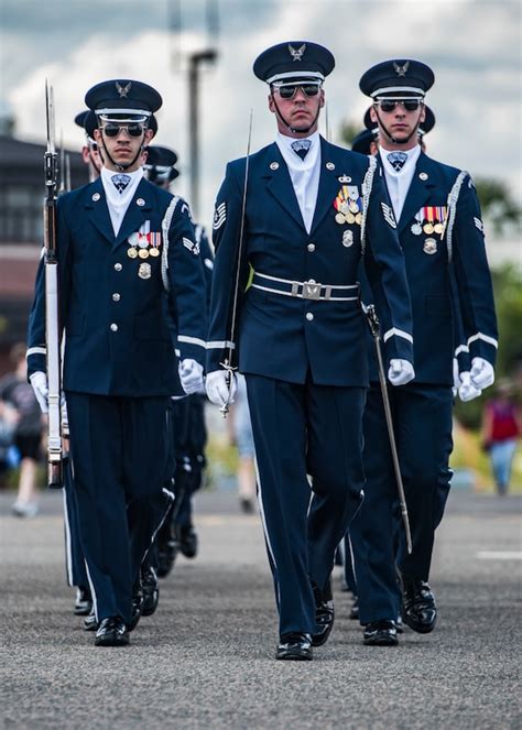 Air Force Honor Guard Drill Team Recruits Retains Inspires At Air Expo Joint Base Charleston