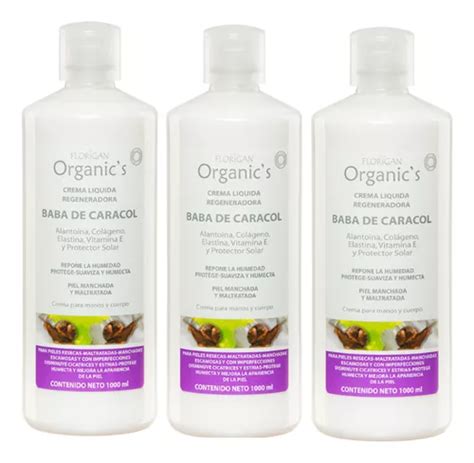 Baba De Caracol Crema Liquida Regeneradora Florigan Piezas Cuotas