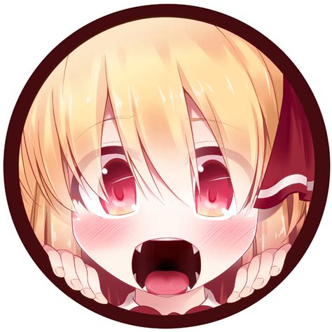 Safebooru 1girl Blonde Hair Blush Face Fangs Hair Ribbon Open Mouth Razy Skuroko Red Eyes