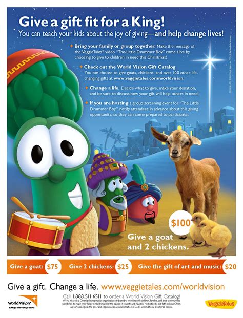 VeggieTales Little Drummer Boy Prize Pack Giveaway - Marine Corps Nomads