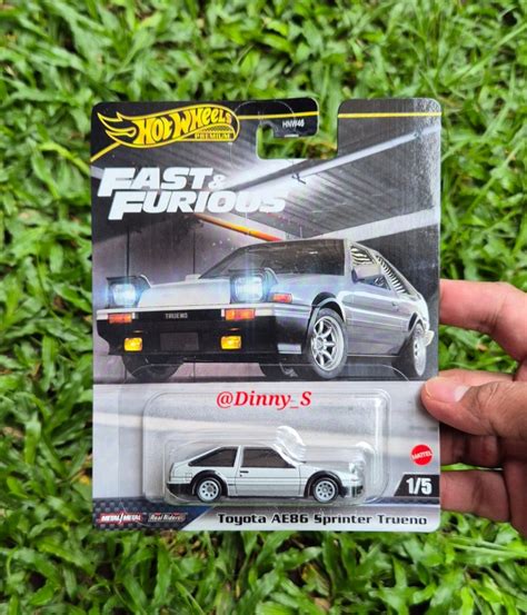 Jual Hot Wheels Premium Fast And Furious Toyota AE86 Sprinter Trueno Original Kota Surabaya