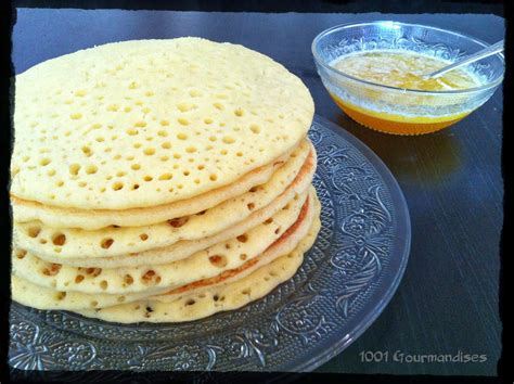 1001 Gourmandises le Baghrir crêpe aux mille trous