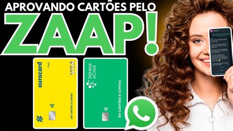 SERASA ECRED APROVANDO CARTÃO DE CRÉDITO AGORA PELO WHATSAPP E BB VAI