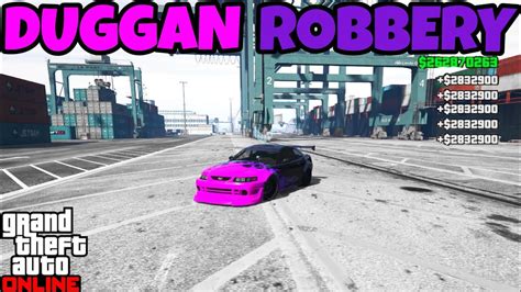 THE DUGGAN ROBBERY GTA Online Chop Shop DLC 4K 60FPS YouTube