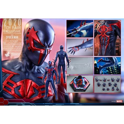 野獸國 Hot Toys VGM42 漫威 蜘蛛人 2099 黑色戰衣 1 6 非 VGM38 VGM43 蝦皮購物