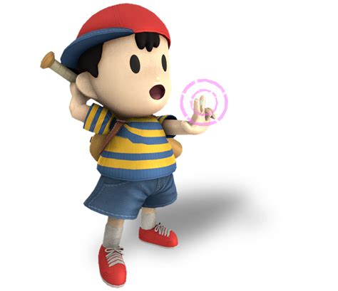 Smash Styled Render No63 Ness By Thenightcapking On Deviantart