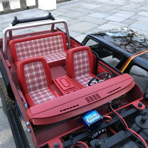 3d Printable Trxb12 M1 Traxxas Trx4 Bronco Complete Interior By Ampro