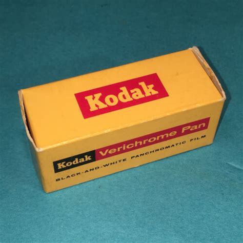 Vintage Kodak Verichrome Pan Vp B W Film Unused Expired Dec