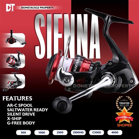 Jual Shimano Sienna Fg Hg Reel Pancing