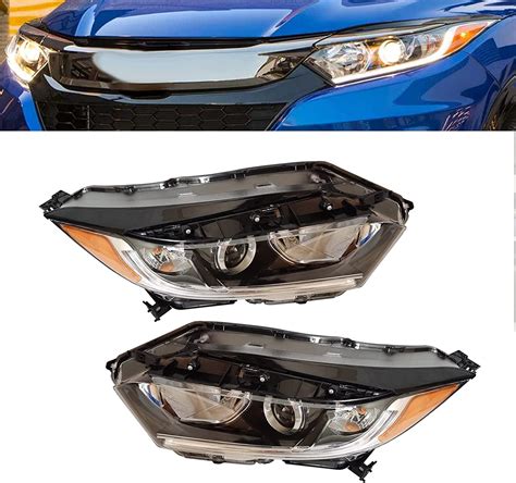 SHZICMY Halogen Front Headlamp With LED DRL Headlights Assembly For