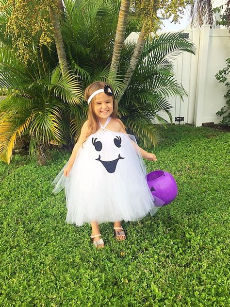 Ghost tutu ghost costume ghost tutu costume friendly ghost | Etsy